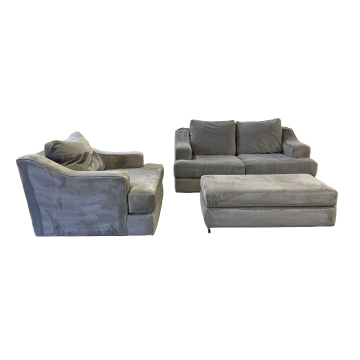 Living Spaces 3-Piece Sofa Set