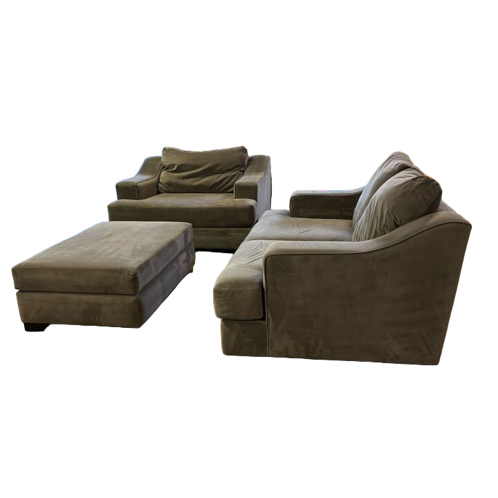 Living Spaces 3-Piece Sofa Set