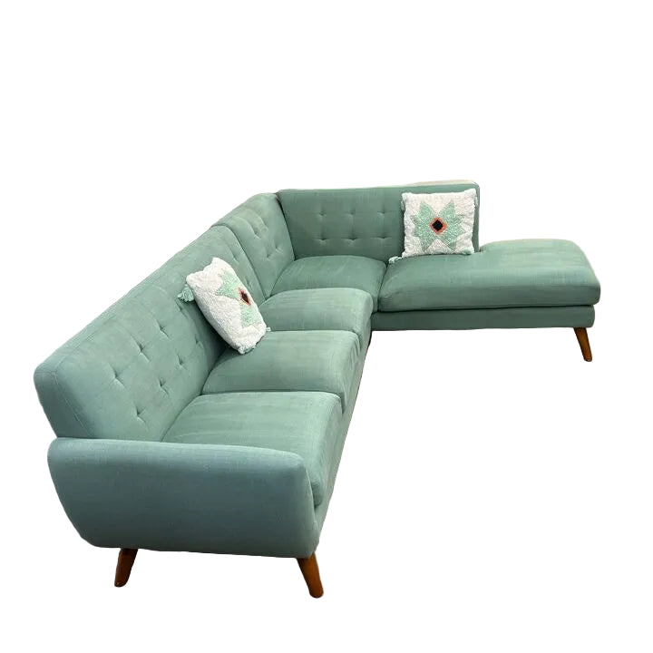 Poundex Furniture 2 Piece Sectional Sofa