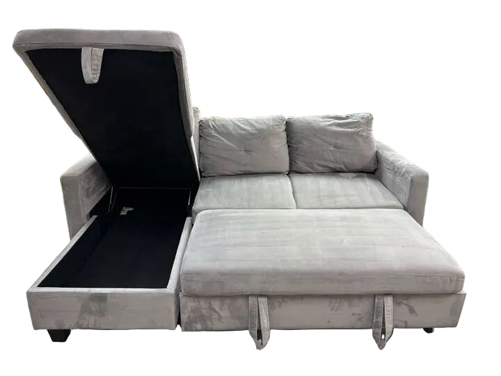 Sectional Sleeper Sofa with Storage and Chaise