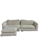 Mario Capasa Feathers Sofa With Ottoman