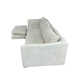 Mario Capasa Feathers Sofa With Ottoman
