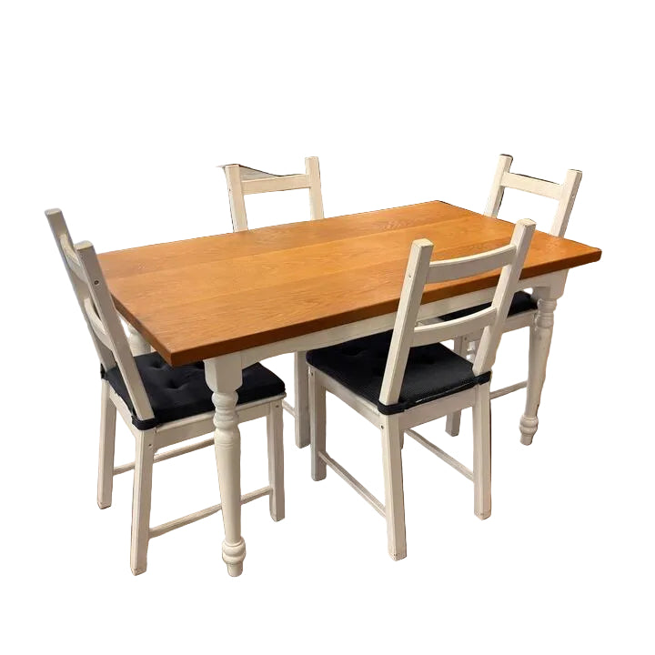 Farmhouse 5-Piece Dining Table Set