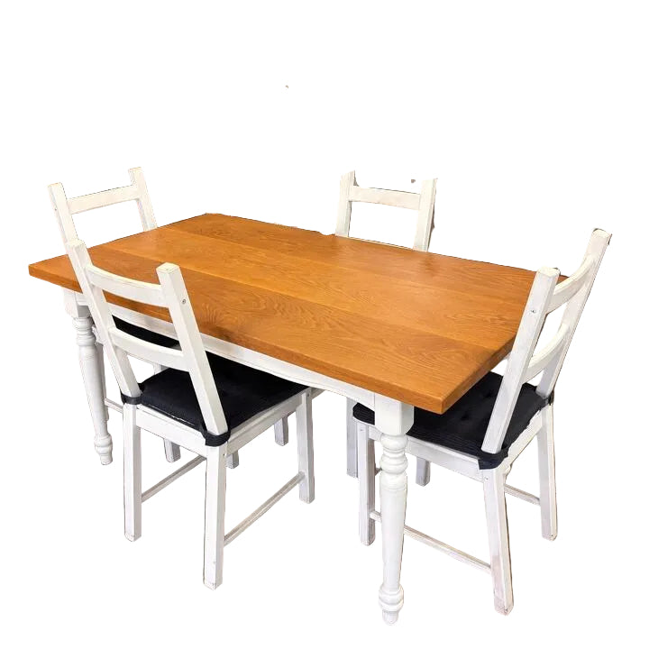 Farmhouse 5-Piece Dining Table Set