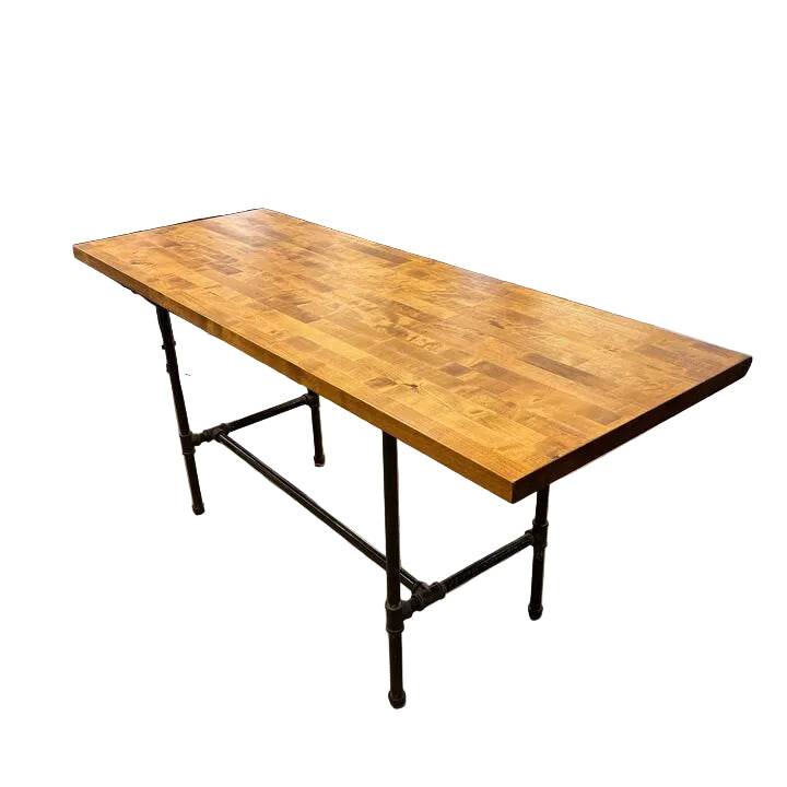 Butcher Block Standard Desk