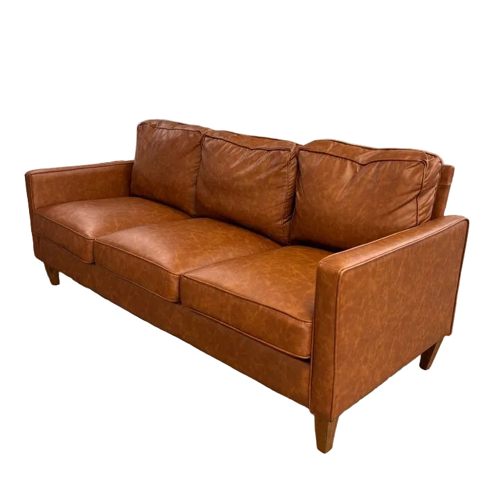 Hillsdale Furniture Faux Leather Sofa