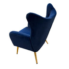 Karat Homes Aviana Velvet Armchair