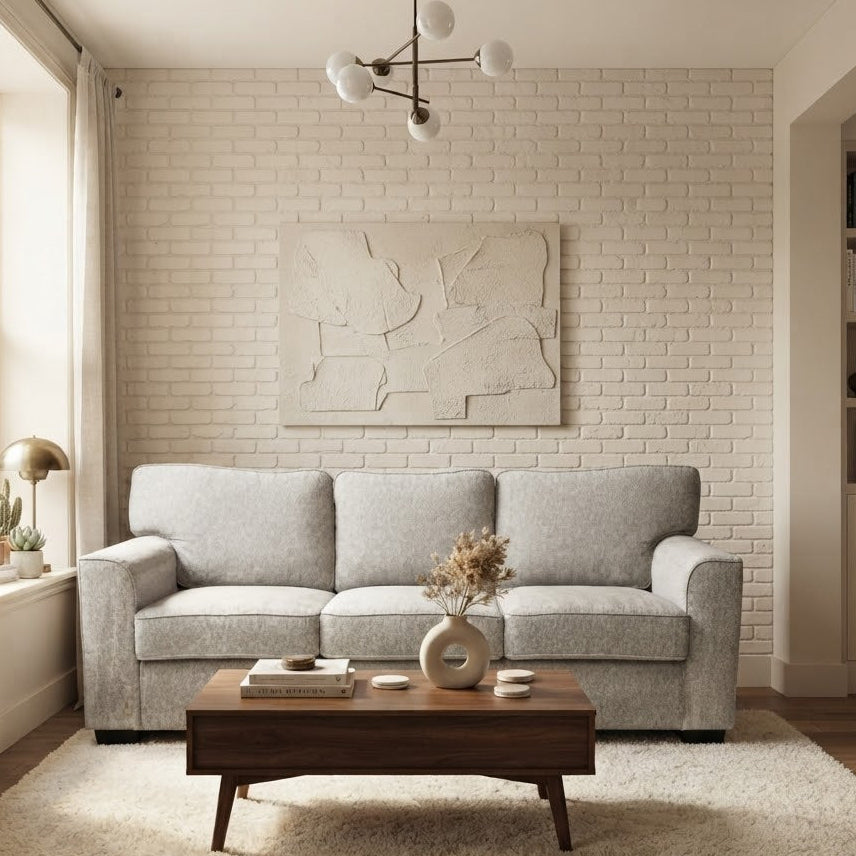 Living Spaces 3 Seater Sofa