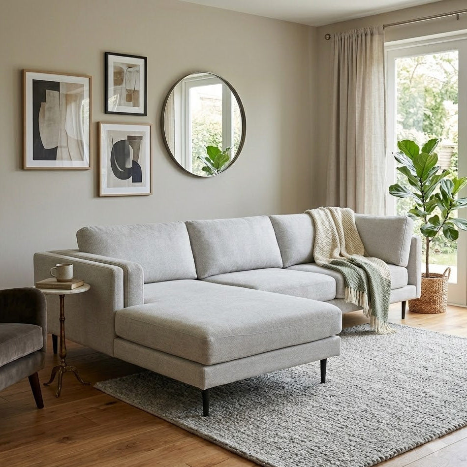 Living Spaces Aries 2 Piece Sectional