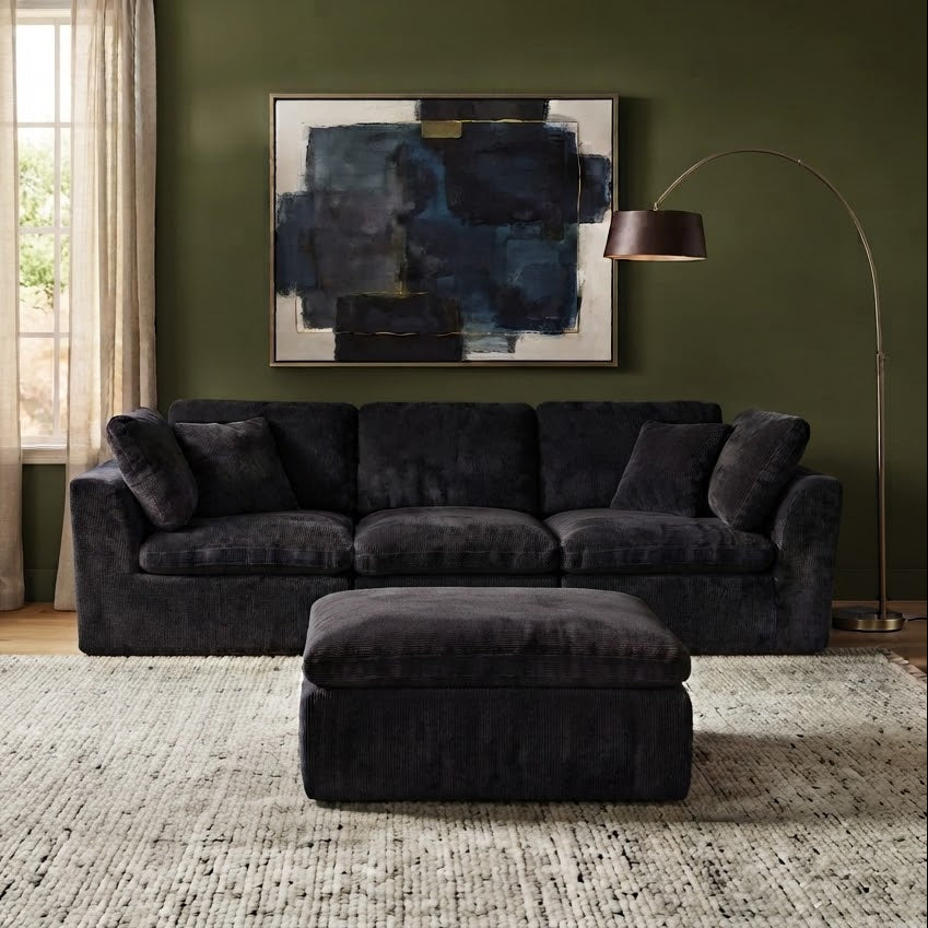 Latitude Run Boneless 4 Piece Modular Sofa