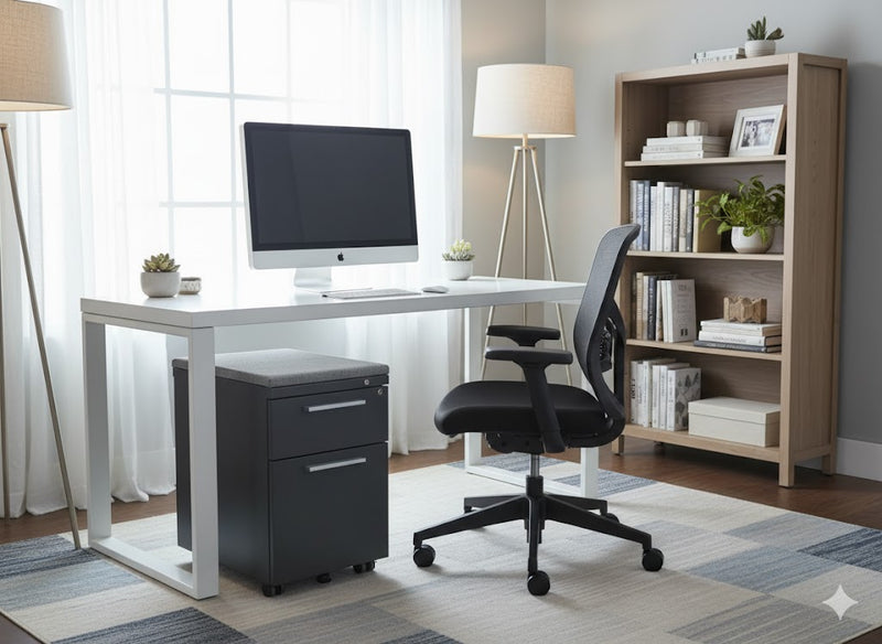 Herman Miller Wide 2 -Drawer Mobile File Cabinet