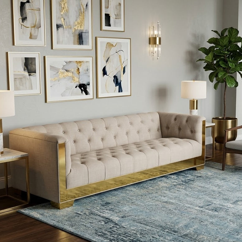 Armen Art Zinc Plated Sofa