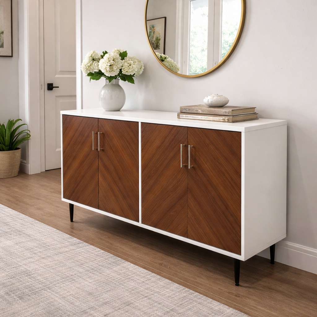 Wrought Studio Aminatou 4-Door Sideboard