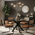 Latitude Run 5 Piece Dining Set W/ Glass Table