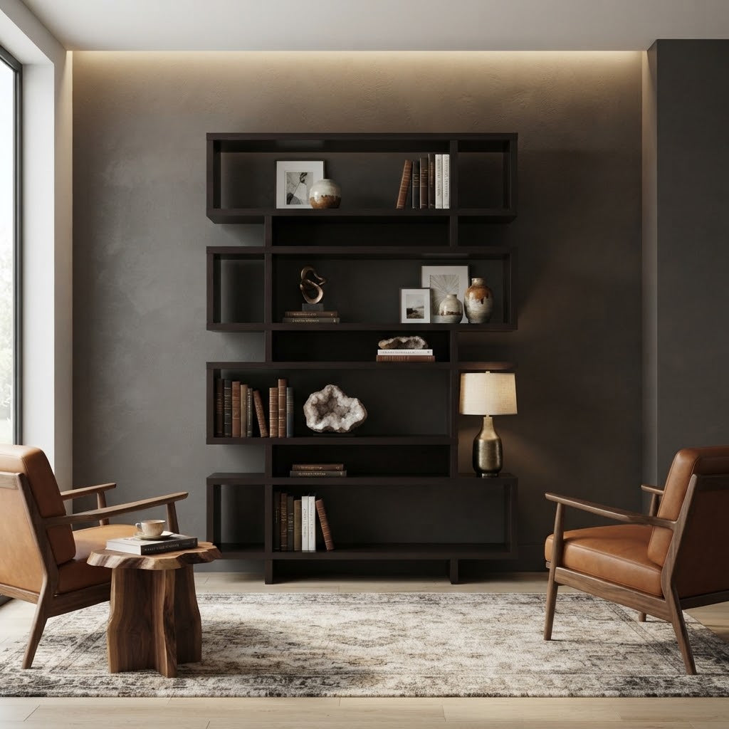 Coaster Fine Furniture Staggered Bookshelf
