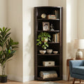 Groupe Lacasse Curved Corner Bookcase