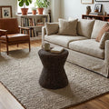 Crate & Barrel Abaca Ottoman