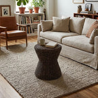 Crate & Barrel Abaca Ottoman