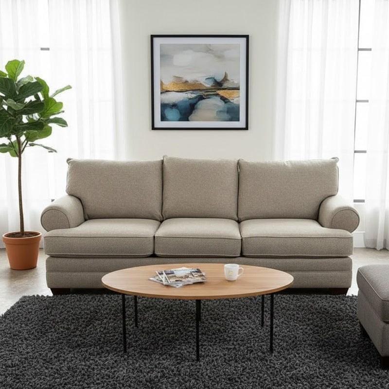 Bassett Rolled Arm Sofa