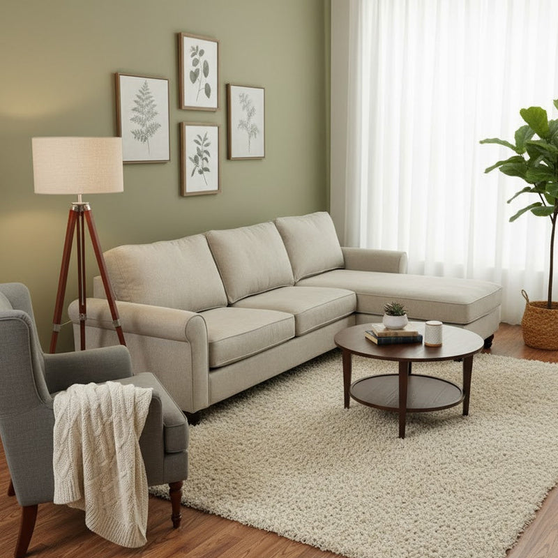 Serta Harmon Reversible Sectional Sofa