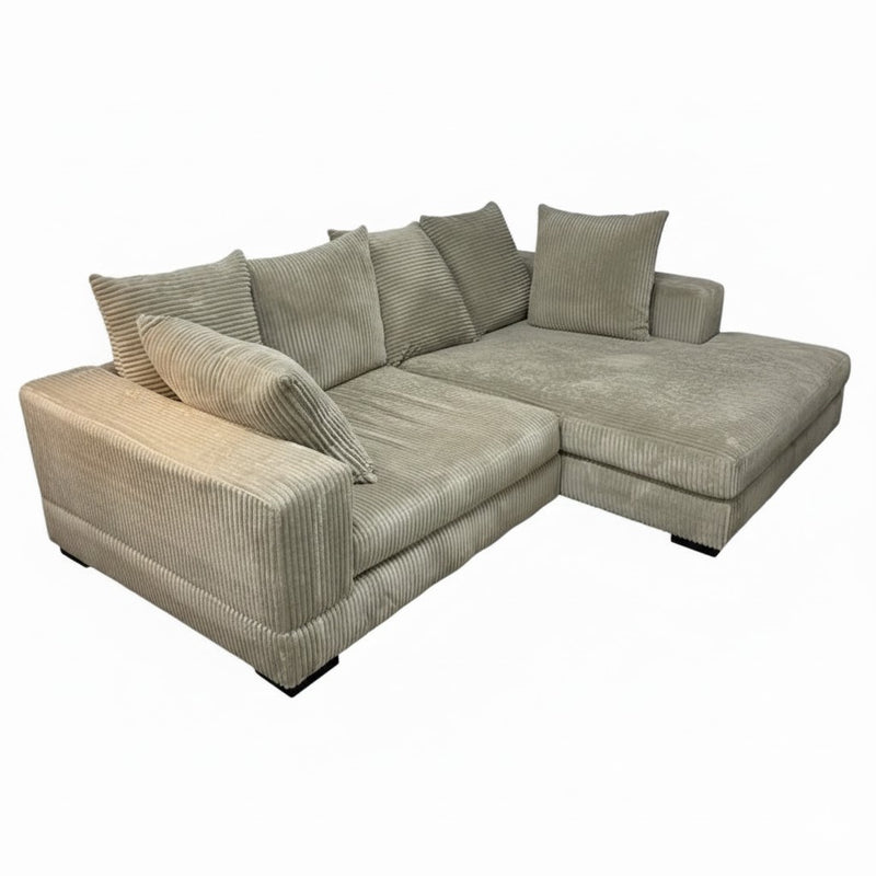 Luxe Microsuede Sectional
