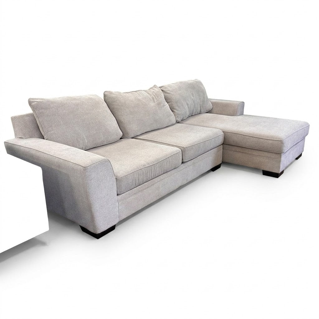Living Spaces Delano Sofa W/ Chaise