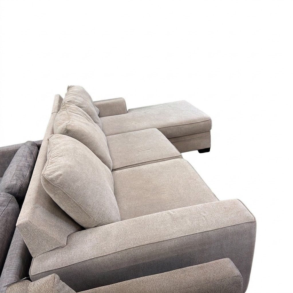 Living Spaces Delano Sofa W/ Chaise