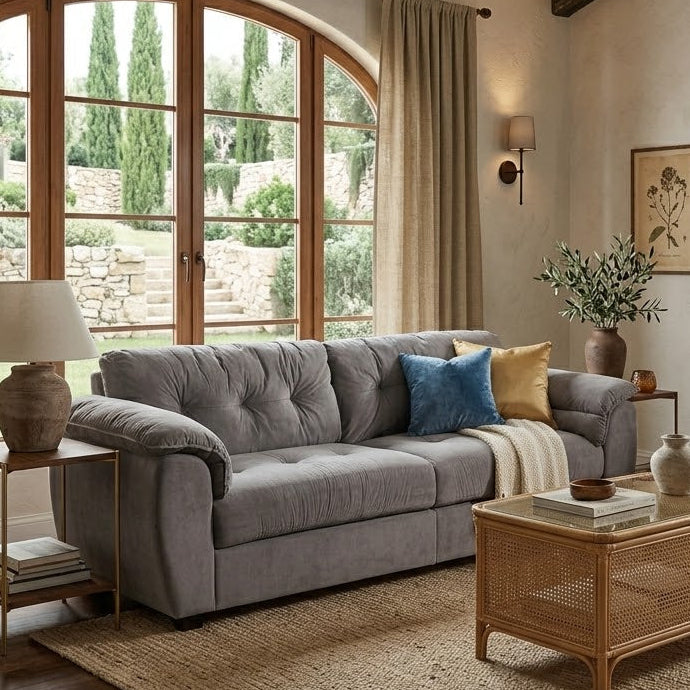 Latitude Run Chenille Loveseat