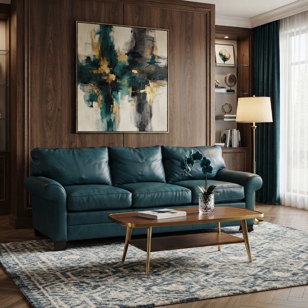 Ethan Allen 3 Seat Sofa