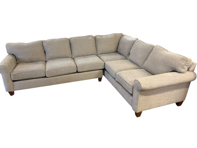 Spencer Roll-Arm Sectional Sofa