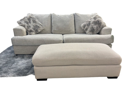 Soletren Sleeper Sofa and Ottoman