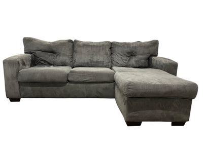 Kenley Chenille Reversible Sofa Chaise