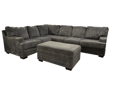 Ballinasloe 3-Piece Sectional with Ottoman