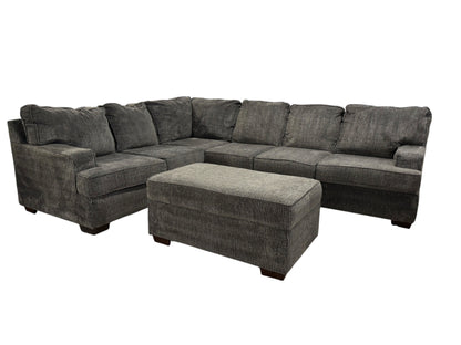 Ballinasloe 3-Piece Sectional with Ottoman