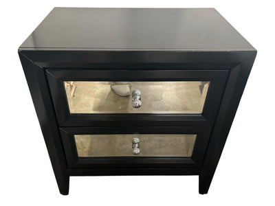Romig Mirrored Glass Top 2 - Drawer End Table