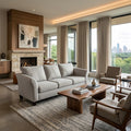 Living Spaces 3 Seater Sofa