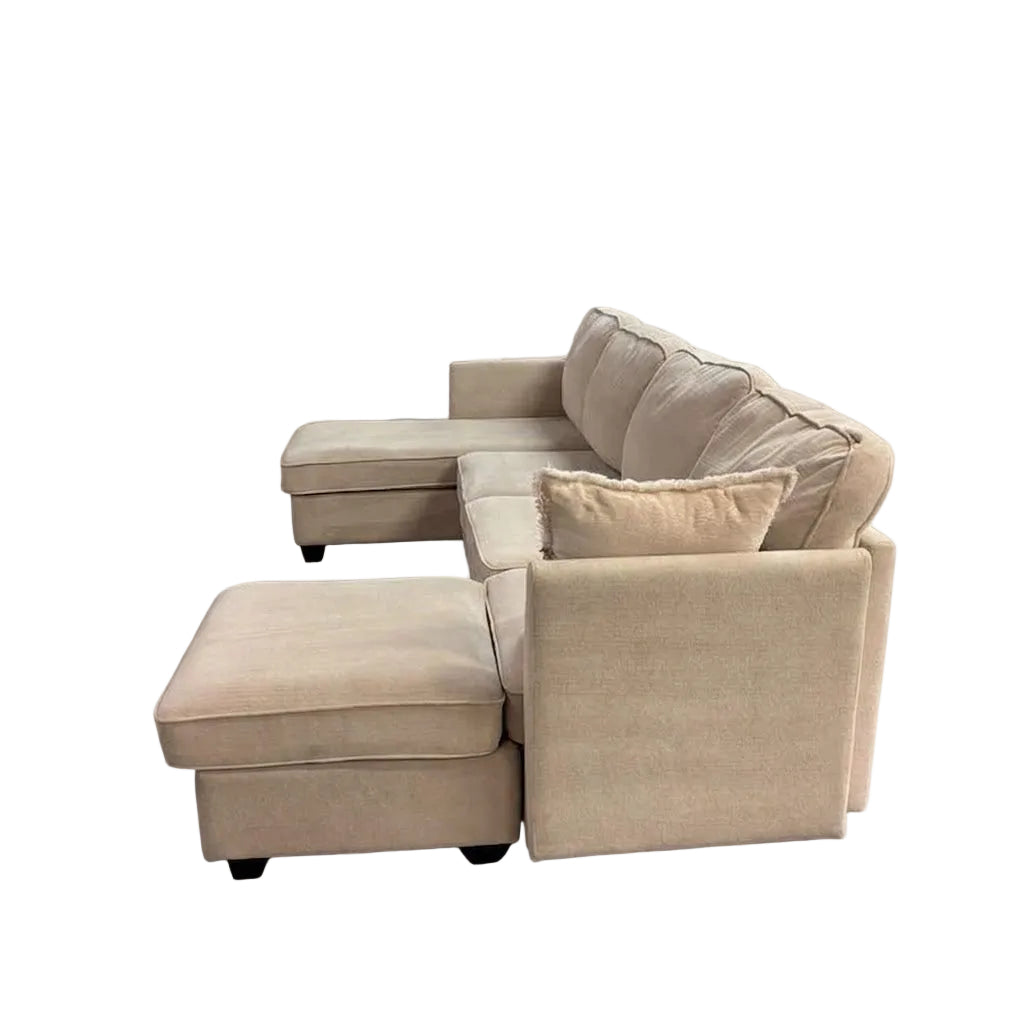 Living Spaces U-Shaped 3-Piece Sectional