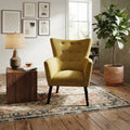 Living Spaces Wingback Accent Chair